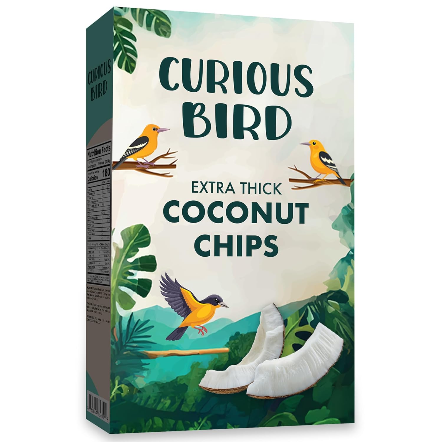 Extra Thick Coconut Chips (8 oz)